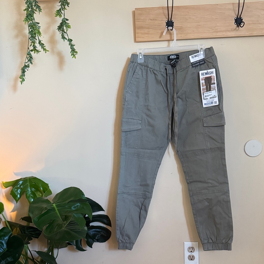 Rewash Womens Sage Cargo Pants